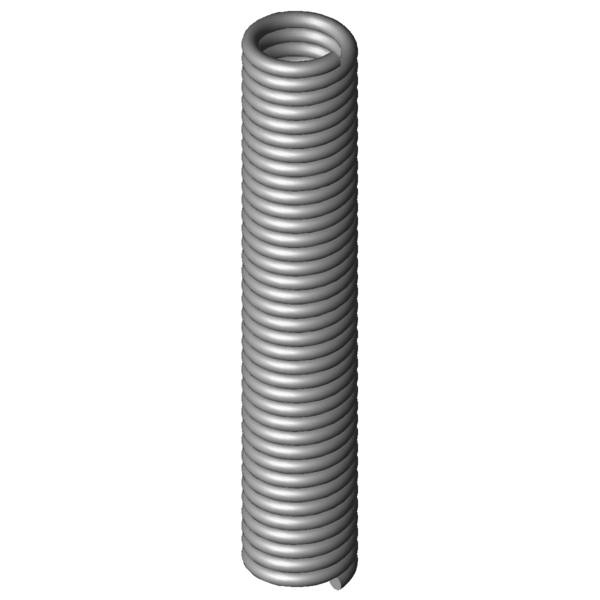 Imagem CAD Espiral de protecção de cabo/mangueira 1400 C1400-30S