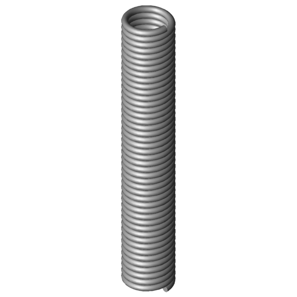 Imagem CAD Espiral de protecção de cabo/mangueira 1400 C1400-42L