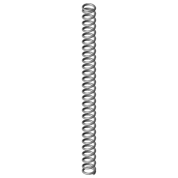 CAD-Bild Kabel-/Schlauchschutzspirale 1410 C1410-6L