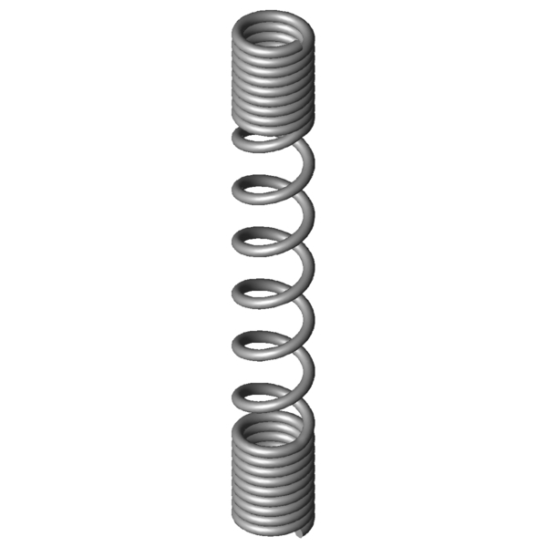 Immagine CAD Spirale protezione cavo/tubo flessibile 1430 C1430-42S
