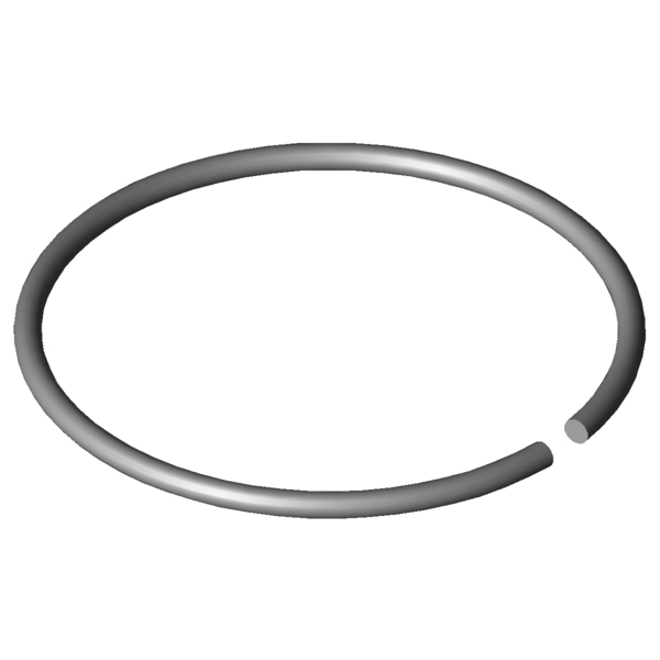 CAD obrázek Hřídelové kroužky C420-70