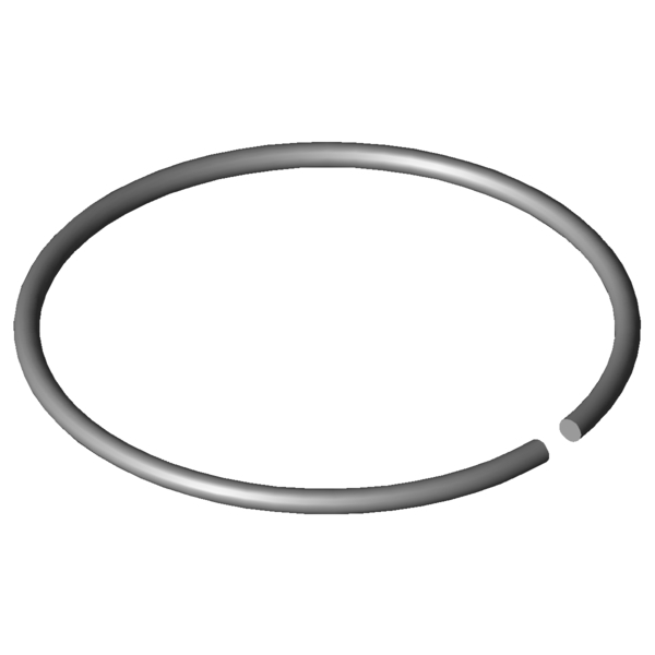 CAD obrázek Hřídelové kroužky C420-75