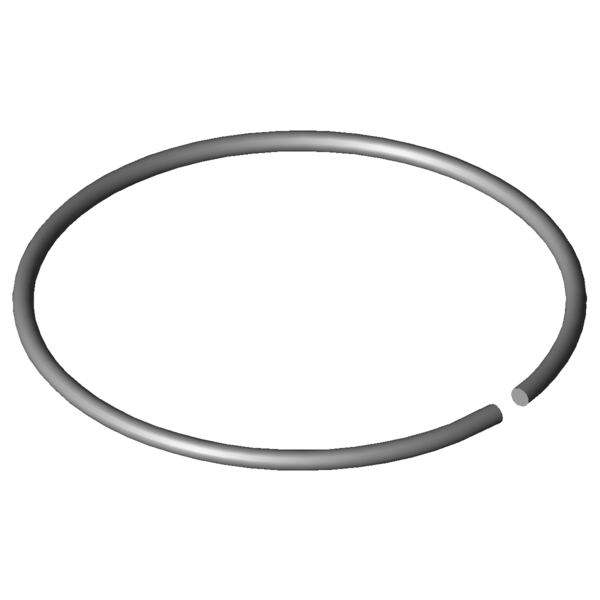 CAD obrázek Hřídelové kroužky C420-85