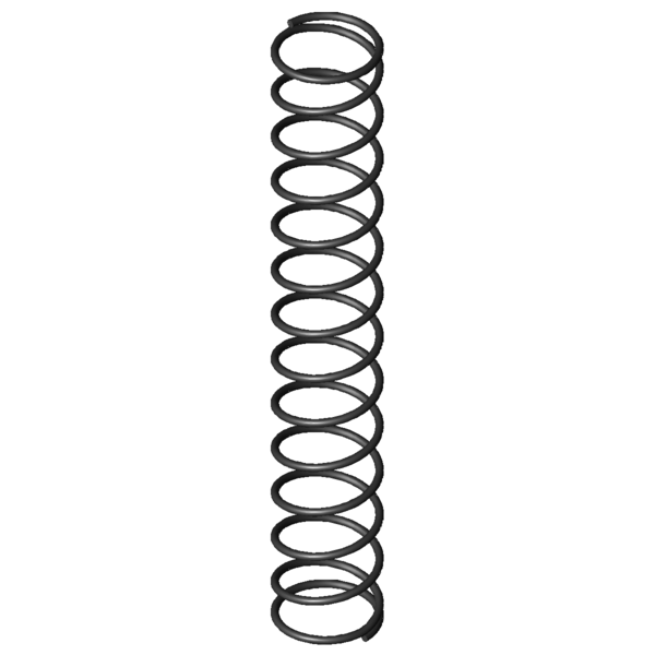 CAD image Compression springs D-026R-04