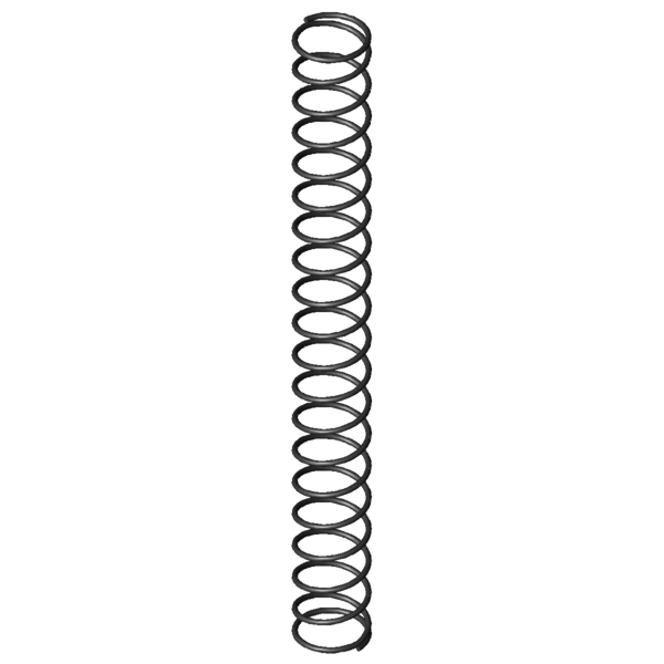 CAD image Compression springs D-026R-05