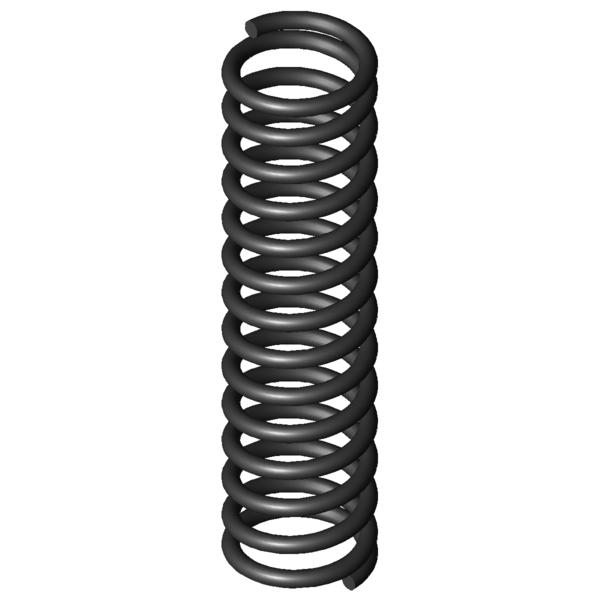 CAD image Compression springs D-026R-23