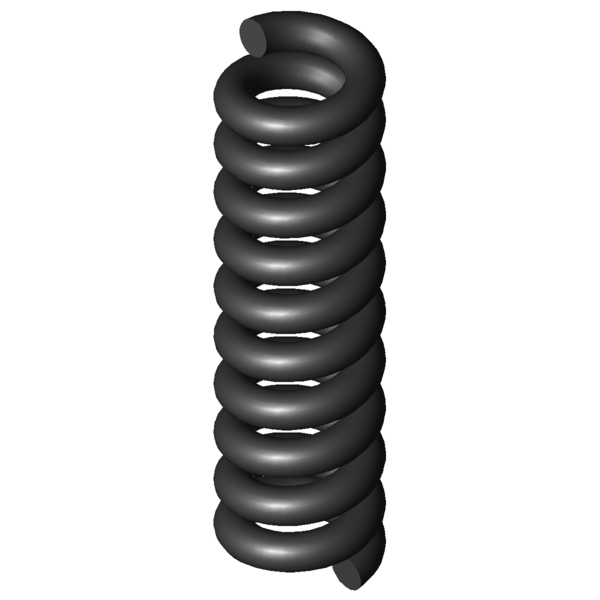 Imagem CAD Molas de compressão D-063H-03