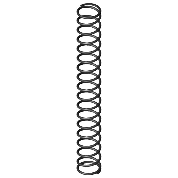 CAD image Compression springs D-115H-04