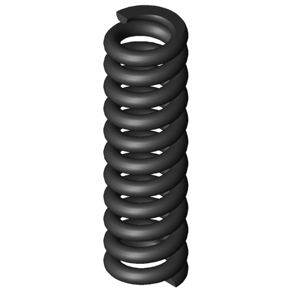 CAD image Compression springs D-145C