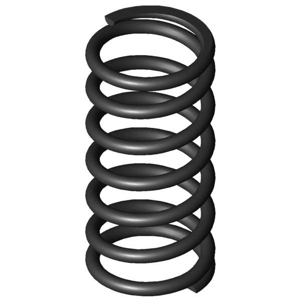 Detail page Compression springs: VD-400  Stainless steel Ø 8 x 63 x 95 mm  - Gutekunst Federn - Always the right metal spring