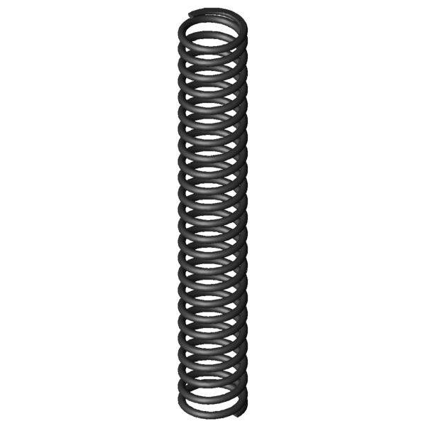 Imagem CAD Molas de compressão D-165A