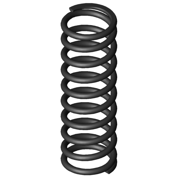 CAD image Compression springs D-165D