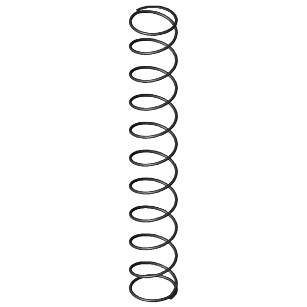 Imagen CAD Muelles de compresión D-179H