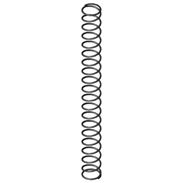 CAD image Compression springs D-179J-05