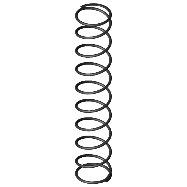 Imagen CAD Muelles de compresión D-179J-13