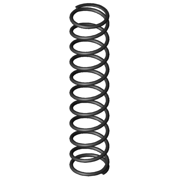 CAD image Compression springs D-179M