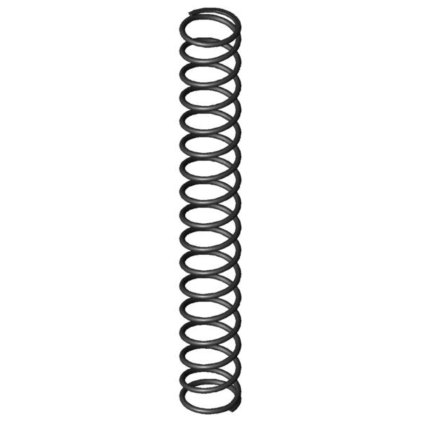 CAD image Compression springs D-179N