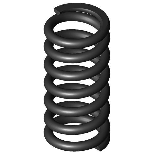 Imagen CAD Muelles de compresión D-180B