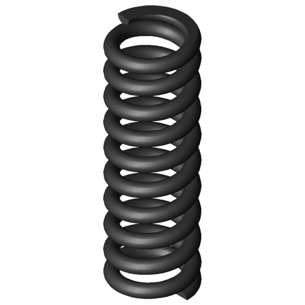 CAD image Compression springs D-180D-03