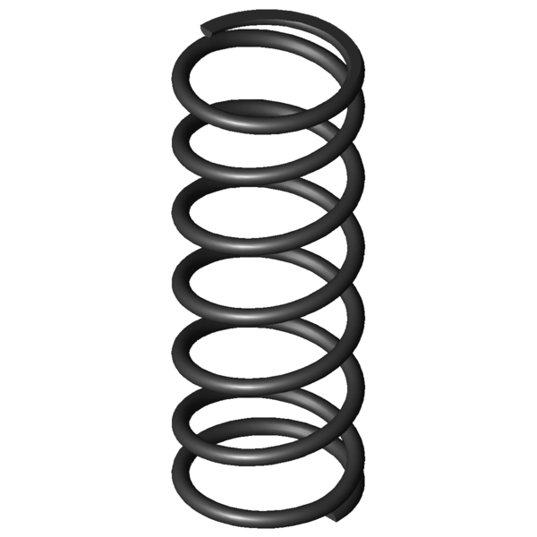 CAD image Compression springs D-180O