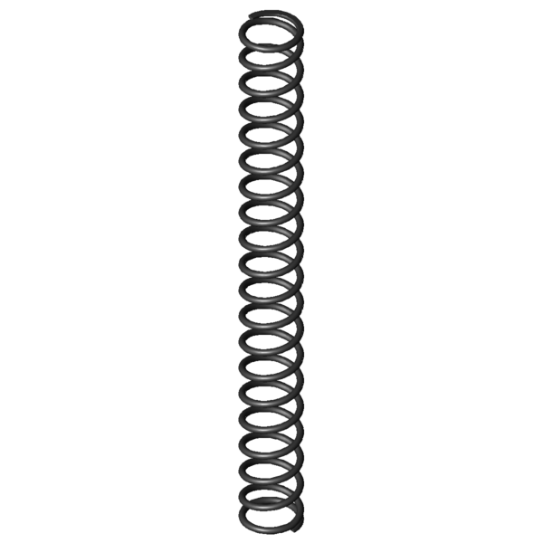 Imagem CAD Molas de compressão D-180Q-05