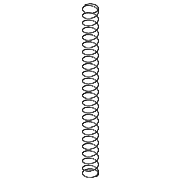 CAD image Compression springs D-185A