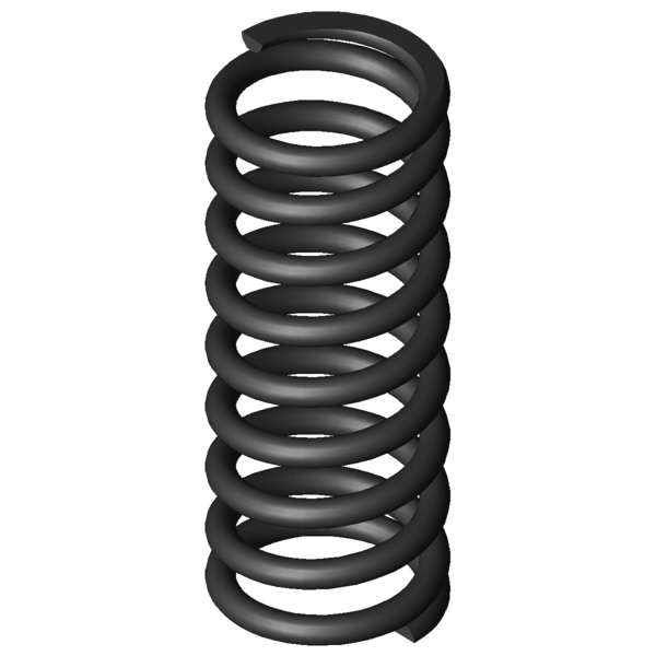 CAD image Compression springs D-207AA