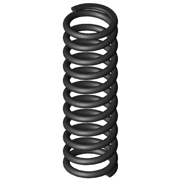 CAD image Compression springs D-207AB