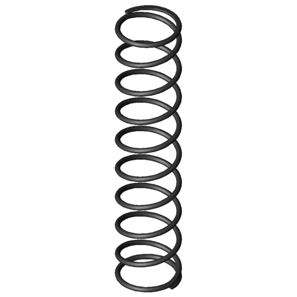 CAD image Compression springs D-207J-85