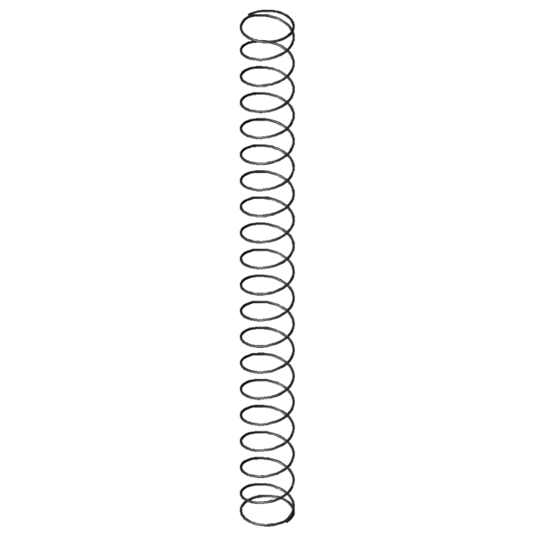 CAD-Bild Druckfedern D-207JE