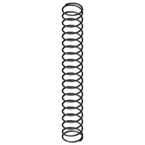 CAD-Bild Druckfedern D-207JU