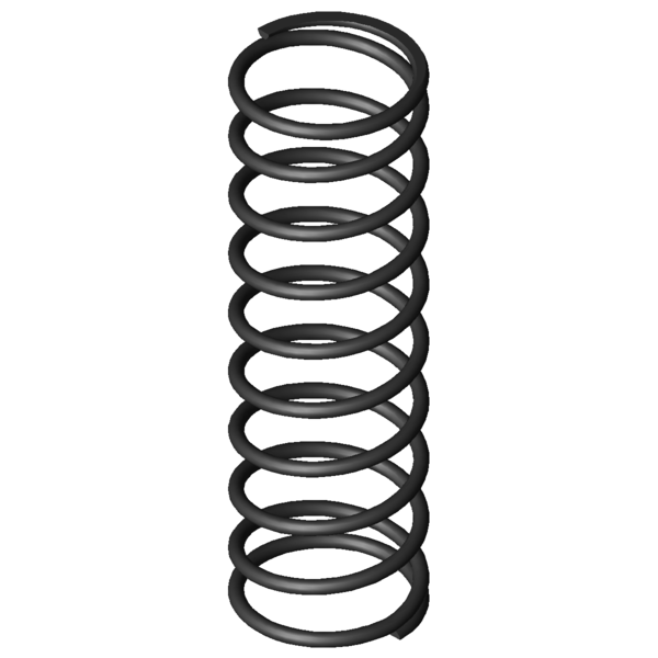 CAD image Compression springs D-207JX