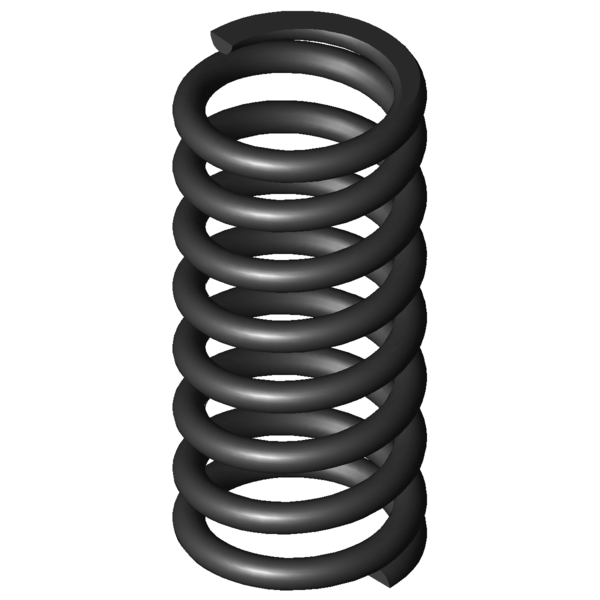 CAD image Compression springs D-207K-03