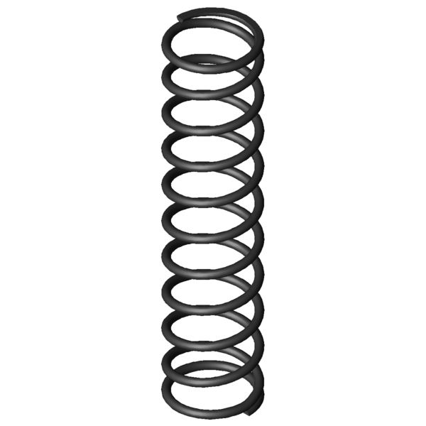 CAD image Compression springs D-217D