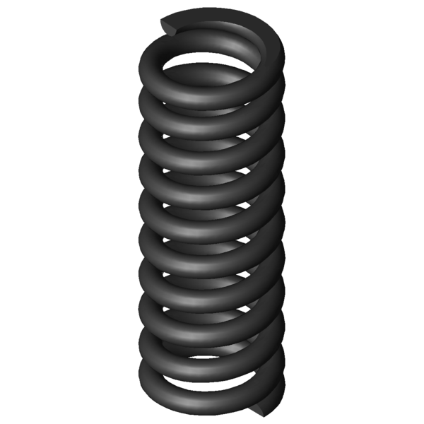 CAD image Compression springs D-229A