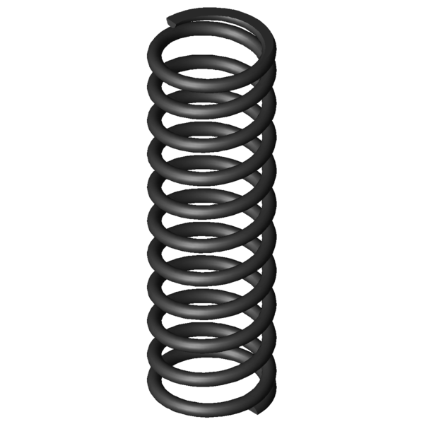 CAD image Compression springs D-232Q