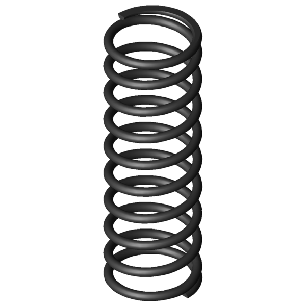 CAD image Compression springs D-247C