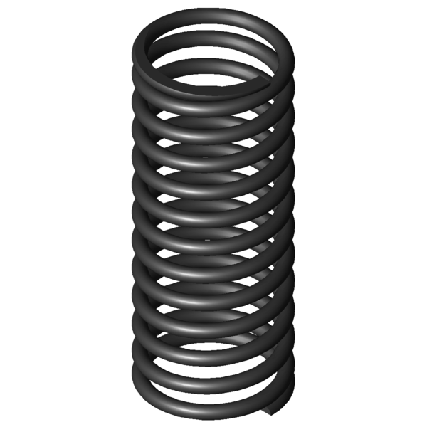 CAD image Compression springs D-247D-06