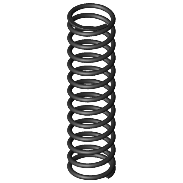 CAD image Compression springs D-247D-08