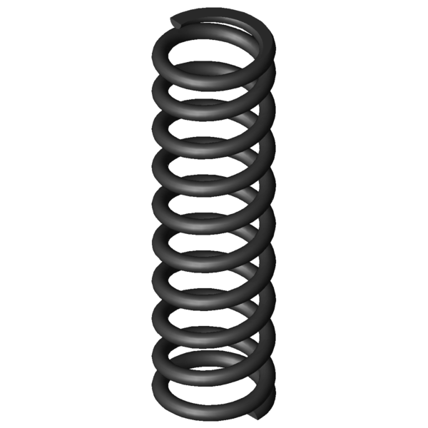 CAD image Compression springs D-252A-30