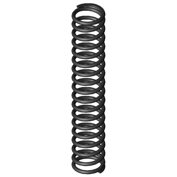 CAD image Compression springs D-263M-05