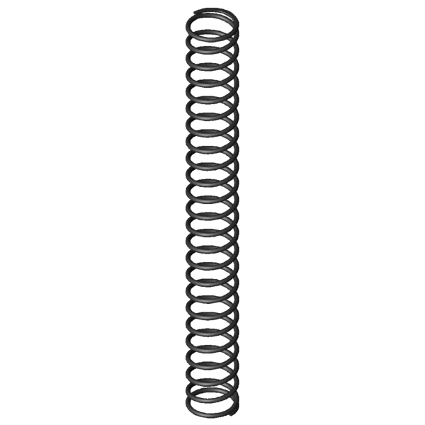 CAD image Compression springs D-273A