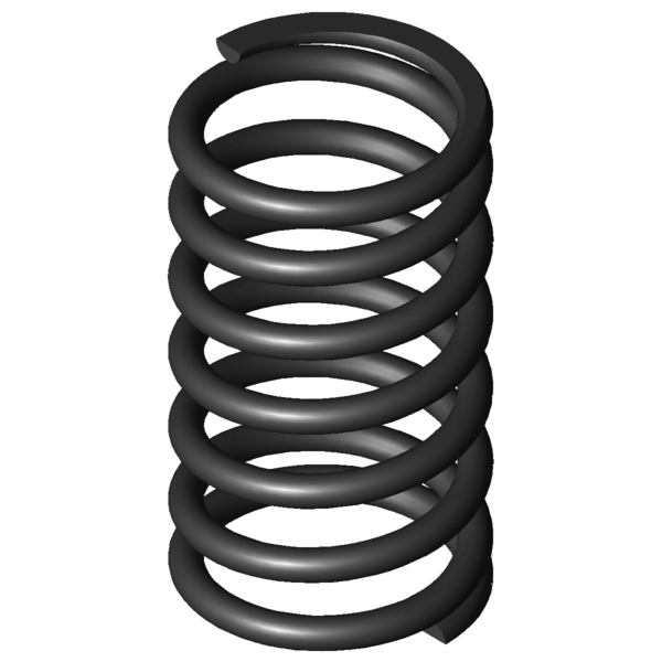 CAD image Compression springs D-274A