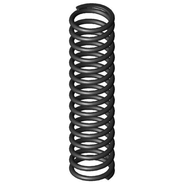 CAD image Compression springs D-276A