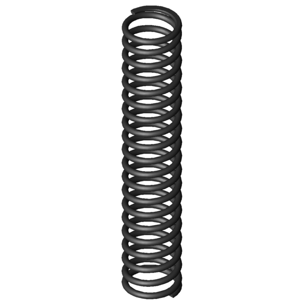 CAD image Compression springs D-277A