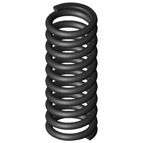 Imagen CAD Muelles de compresión D-305A