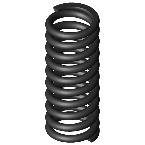 CAD image Compression springs D-313L-01