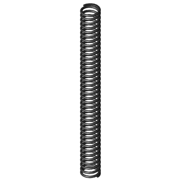CAD image Compression springs D-329BH