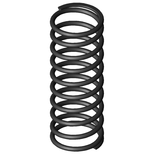 CAD image Compression springs D-346A