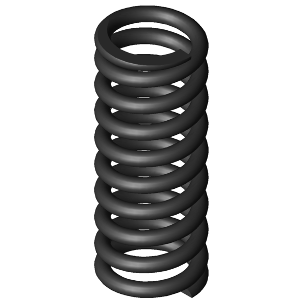 Imagen CAD Muelles de compresión D-359A-03